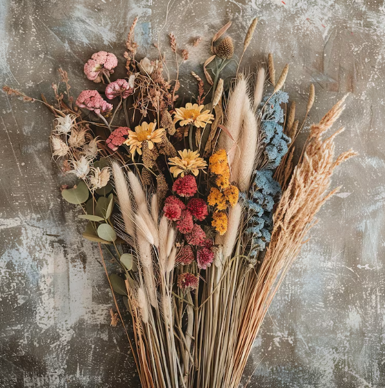 Preserved floral arrangement ready for gifting